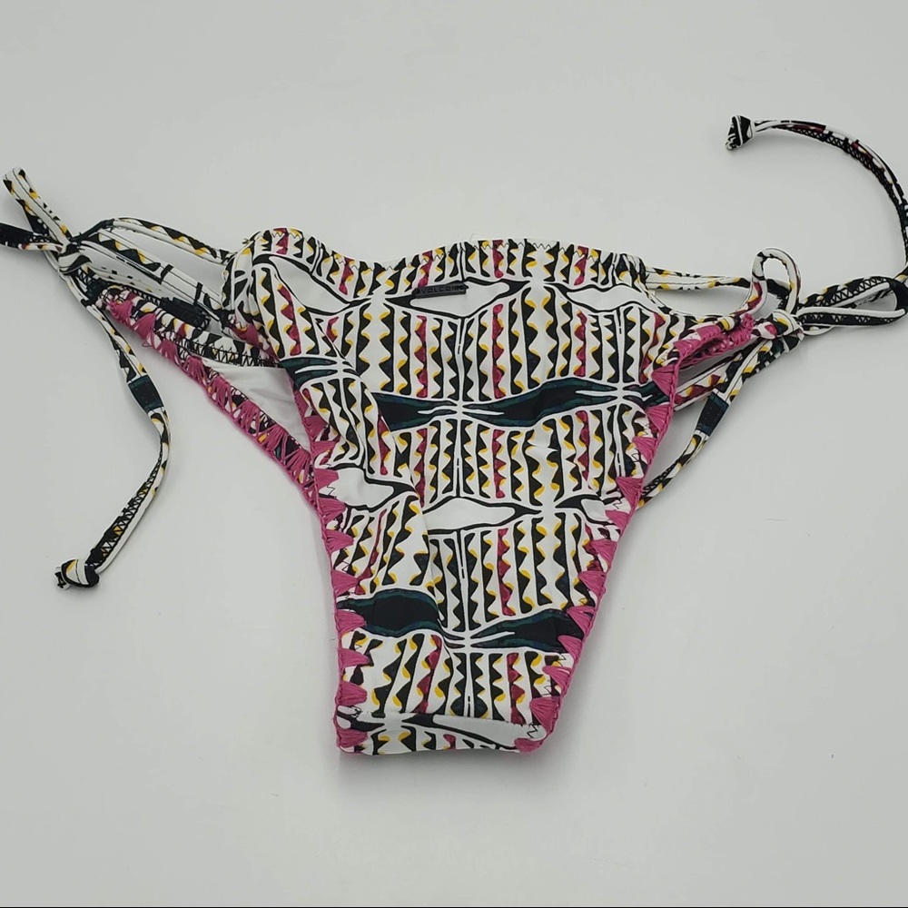 Volcom String Bikini Swimsuit Tribal Pattern - Picture 2 of 4